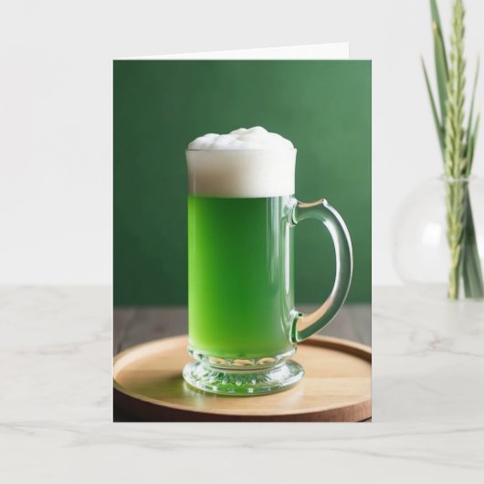 Emerald Drank Viering Kaart (Voorkant)