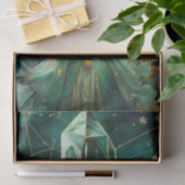 Emerald Dreams Fantasy Forest Queen Decoupage Tissuepapier (Geschenk)