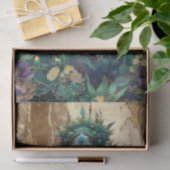 Emerald Dreams Fantasy Forest Queen Decoupage Tissuepapier (Geschenk)