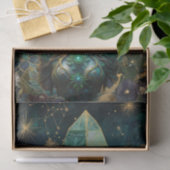 Emerald Dreams Fantasy Forest Queen Decoupage Tissuepapier (Geschenk)