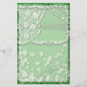 Emerald Dreams Junk Journal Stijl Trompe L'oeil Briefpapier