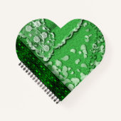 Emerald Dreams Trompe L'oeil Junk Journal Style  Notitieboek (Voorkant)