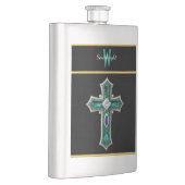 Emerald Dreamscape: Een met diamanten gekruist kru Flacon (Rechts)