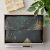 Emerald Dromen Fantasy Forest Koningin Decoupage Tissuepapier (Geschenk)