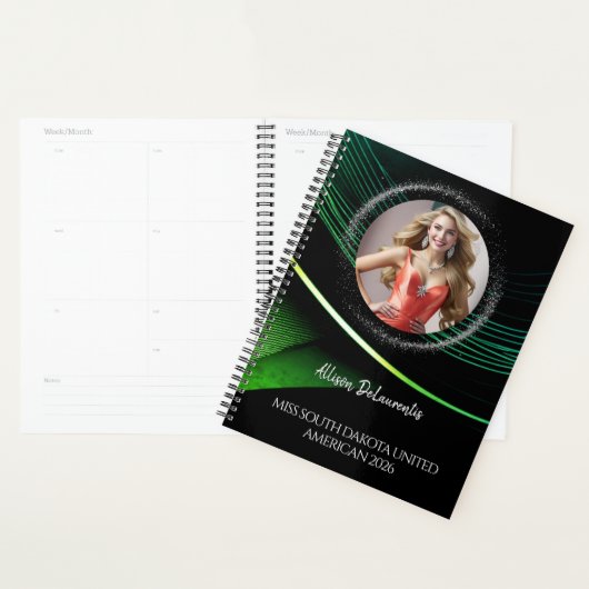 Emerald Dust Ultieme Pageant Planner (Display)