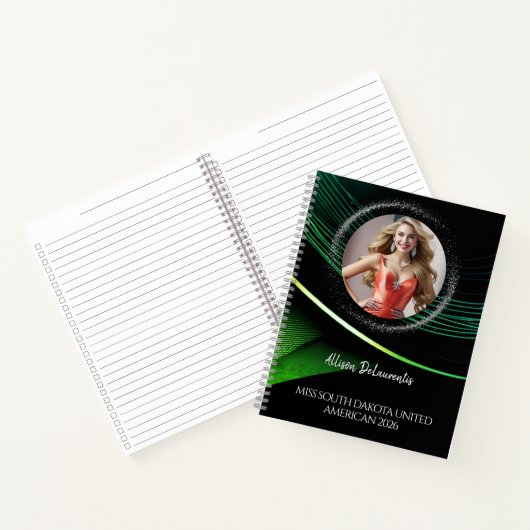 Emerald Dust Ultimate Pageant Checklist Notebook Notitieboek (Binnen)