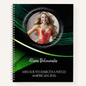 Emerald Dust Ultimate Pageant Checklist Notebook Notitieboek (Voorkant)