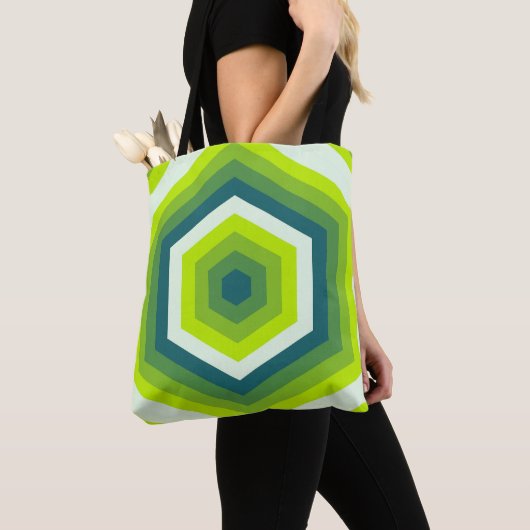 Emerald Echoes Tote Bag (Dichtbij)