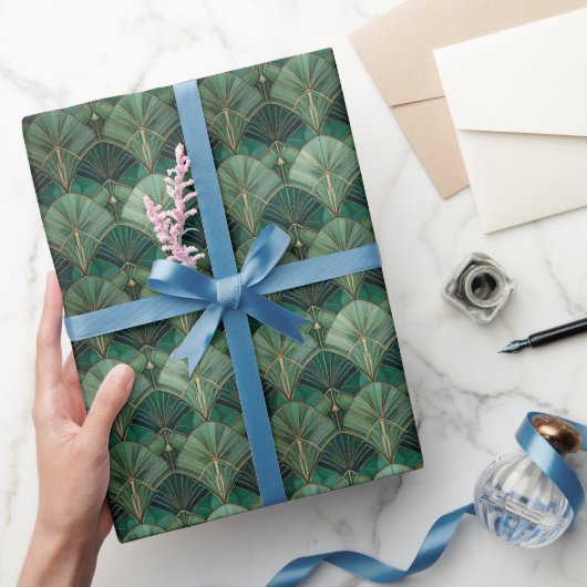 Emerald Elegance Cadeaupapier (Geschenken)