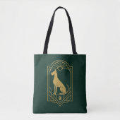 Emerald Elegance Canvas tas (Voorkant)