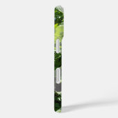 Emerald Elegance: groene bladeren in diamantvorm, Case-Mate iPhone Case (Achterkant / Rechts)