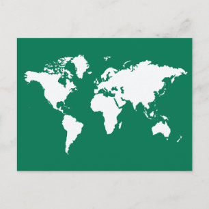 Emerald Elegant World Briefkaart