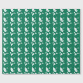 Emerald Elegant World Cadeaupapier (Vlak)