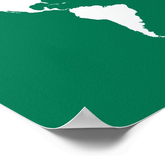 Emerald Elegant World Poster (Hoek)