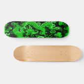 Emerald Emperor Dragon Element Custom Pro Board Skateboard (Horizontaal)