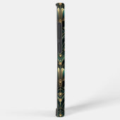 Emerald en goud art deco thema samsung galaxy hoesje (Rechterkant)
