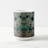 Emerald en Goud Mandelbrot met Bol Mug Koffiemok (Center)