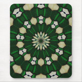 Emerald en Ivory Radial Mousepad Muismat