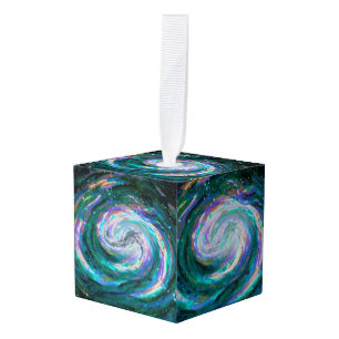 Emerald en Paarse Galaxy Decoratie