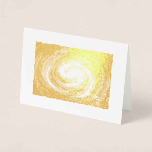 Emerald en Paarse Galaxy Folie Kaarten (Voorkant)