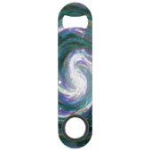 Emerald en Paarse Galaxy Speed Flessenopener (Voorkant)