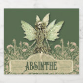 Emerald Enchanted Elixir fee Likeurfles Etiket (Enkel label)