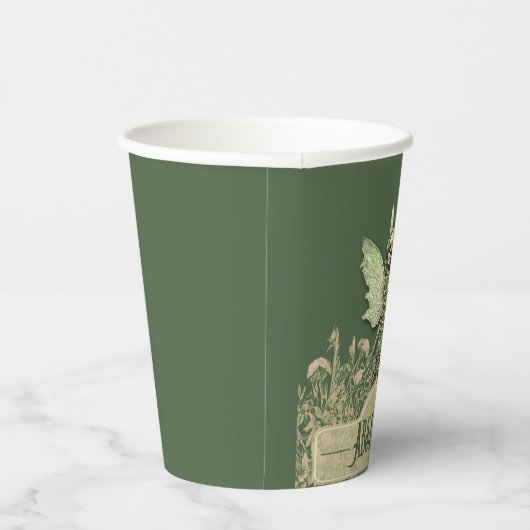 Emerald Enchanted Elixir fee Papieren Bekers (Rechts)