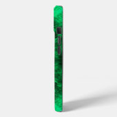 Emerald Energy Mandala Fractale Kunst Case-Mate iPhone Case (Achterkant / Links)
