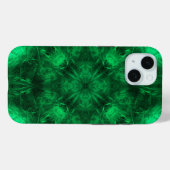 Emerald Energy Mandala Fractale Kunst Case-Mate iPhone Case (Achterkant (horizontaal))