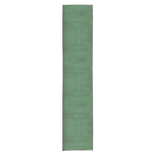 "Emerald Envy Grunge" Korte Tafelloper (Voorkant)
