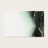 Emerald Etherische Mist Website RSVP Insert Kaarte Visitekaartje (Achterkant)