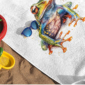 Emerald Eye Rainforest Frog Badhanddoek