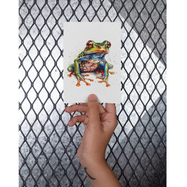 Emerald Eye Rainforest Frog Briefkaart