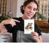 Emerald Eye Rainforest Frog Briefkaart