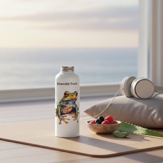 Emerald Eye Rainforest Frog Waterfles