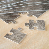 Emerald Eyes – Portrait of a Green-Eyed Cat Legpuzzel (Zijkant)