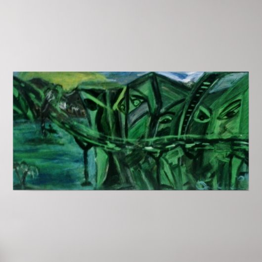 EMERALD EYES POSTER (Voorkant)