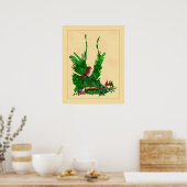 Emerald Faerie Poster (Keuken)