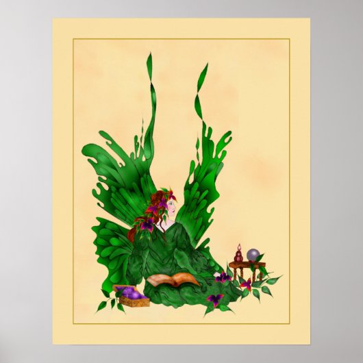 Emerald Faerie Poster (Voorkant)