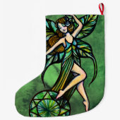 Emerald Fairy Grote Kerstsok (Achterkant)