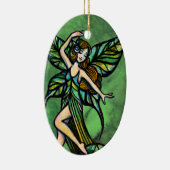 Emerald Fairy Keramisch Ornament (Rechts)