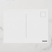 Emerald Folie Holiday Briefkaart -  (Achterkant)