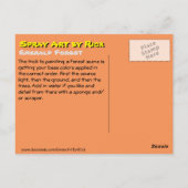 Emerald Forest Briefkaart (Achterkant)