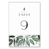 Emerald Forest-tabelnummer Kaart (Voorkant)