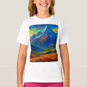 Emerald Forest Watercolor Canvas T-shirt (Voorkant)