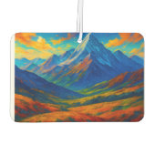 Emerald Forest Watercolor  Luchtverfrisser (Achterkant)