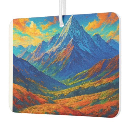 Emerald Forest Watercolor Luchtverfrisser (Links)