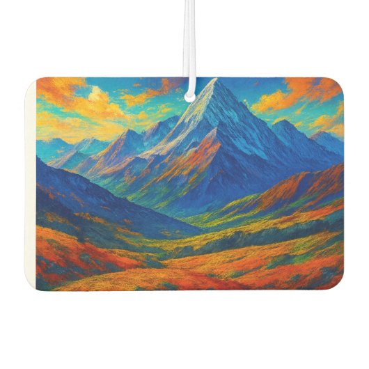 Emerald Forest Watercolor  Luchtverfrisser (Voorkant)