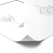 Emerald Forest Wedding-poster Poster (Hoek)