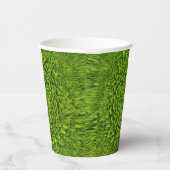Emerald Fractal Bloem Papieren Bekers (Rechts)